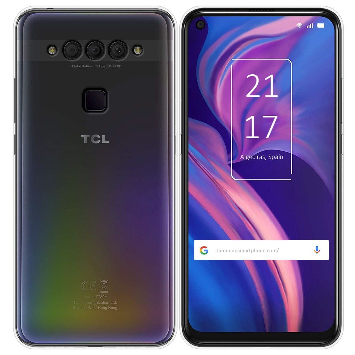 Funda Silicona Gel TPU Transparente para TCL Plex