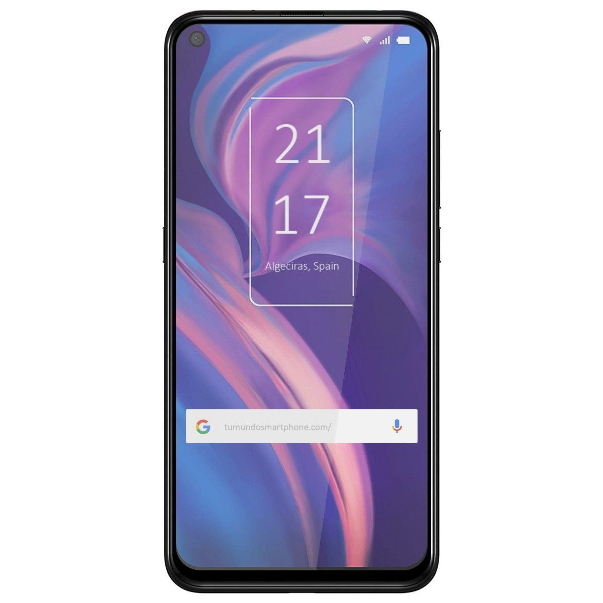 Protector Cristal Templado Completo 5D Full Glue Negro para TCL Plex