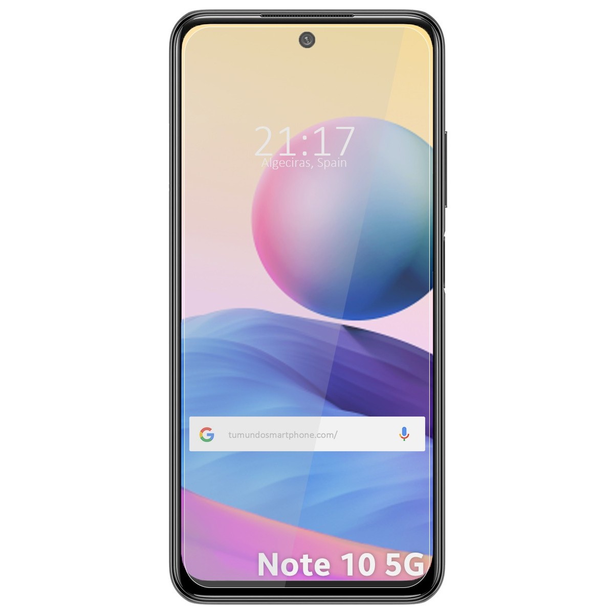 Protector Cristal Templado para Xiaomi Redmi Note 10 5G / Poco M3 Pro 5G Vidrio