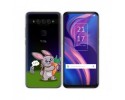 Funda Gel Transparente para TCL Plex diseño Conejo Dibujos