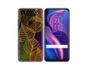 Funda Gel Transparente para TCL Plex diseño Hojas Dibujos