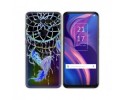 Funda Gel Transparente para TCL Plex diseño Plumas Dibujos