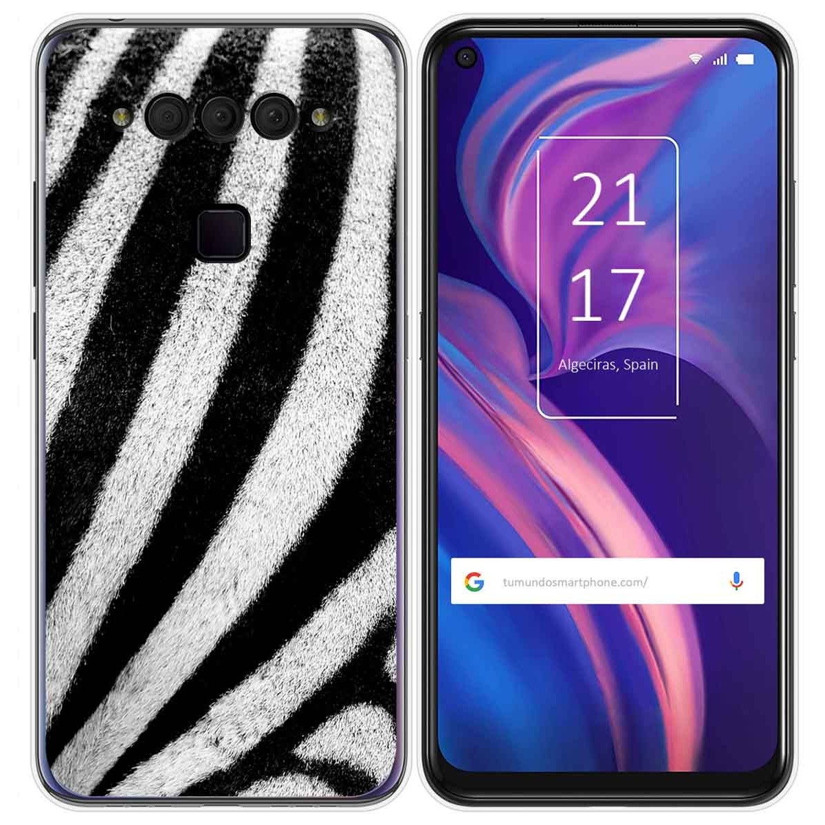 Funda Gel Tpu para TCL Plex diseño Animal 02 Dibujos