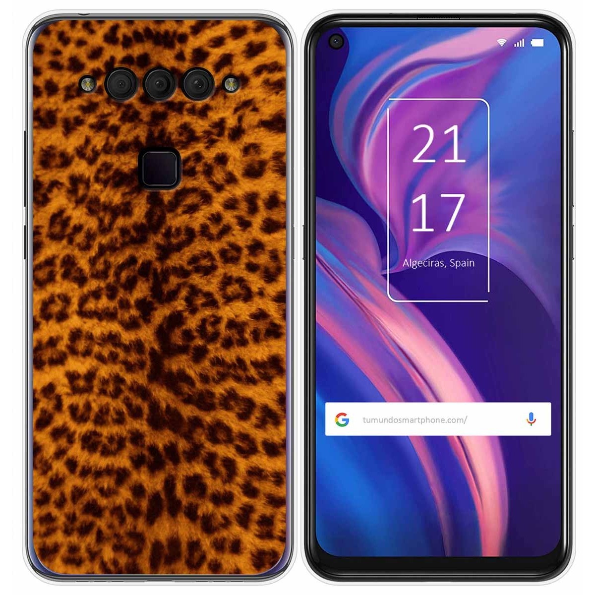 Funda Gel Tpu para TCL Plex diseño Animal 03 Dibujos