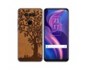 Funda Gel Tpu para TCL Plex diseño Cuero 03 Dibujos