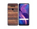 Funda Gel Tpu para TCL Plex diseño Madera 03 Dibujos