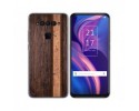 Funda Gel Tpu para TCL Plex diseño Madera 05 Dibujos