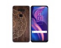 Funda Gel Tpu para TCL Plex diseño Madera 06 Dibujos