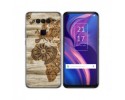 Funda Gel Tpu para TCL Plex diseño Madera 07 Dibujos