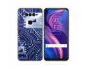 Funda Gel Tpu para TCL Plex diseño Circuito Dibujos