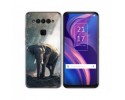 Funda Gel Tpu para TCL Plex diseño Elefante Dibujos