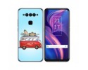Funda Gel Tpu para TCL Plex diseño Furgoneta Dibujos