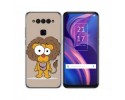 Funda Gel Tpu para TCL Plex diseño Leon Dibujos