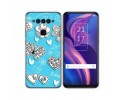 Funda Gel Tpu para TCL Plex diseño Mariposas Dibujos