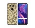 Funda Gel Tpu para TCL Plex diseño Sand Camuflaje Dibujos