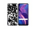 Funda Gel Tpu para TCL Plex diseño Snow Camuflaje Dibujos