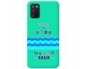 Funda Silicona Líquida Verde para Samsung Galaxy A02s diseño Agua Dibujos