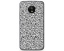 Funda Gel Tpu para Motorola Moto E4 Plus Diseño Letras Dibujos