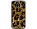 Funda Gel Tpu para Motorola Moto E4 Plus Diseño Leopardo Dibujos