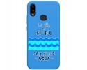 Funda Silicona Líquida Azul para Samsung Galaxy A10s diseño Agua Dibujos