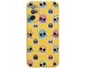 Funda Silicona Líquida Amarilla para Samsung Galaxy S20 FE diseño Catrina Dibujos