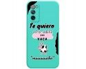 Funda Silicona Líquida Verde para Samsung Galaxy S20 FE diseño Vaca Dibujos