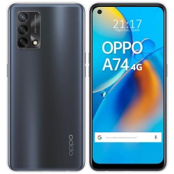 Funda Silicona Gel TPU Transparente para Oppo A74 4G