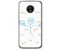 Funda Gel Tpu para Motorola Moto E4 Plus Diseño Informatico Dibujos