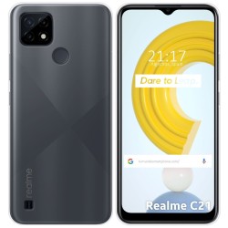 Funda Silicona Gel TPU Transparente para Realme C21