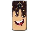 Funda Gel Tpu para Motorola Moto E4 Plus Diseño Helado Chocolate Dibujos