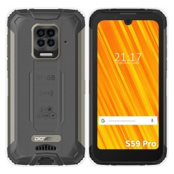 Funda Silicona Gel TPU Transparente para Doogee S59 Pro