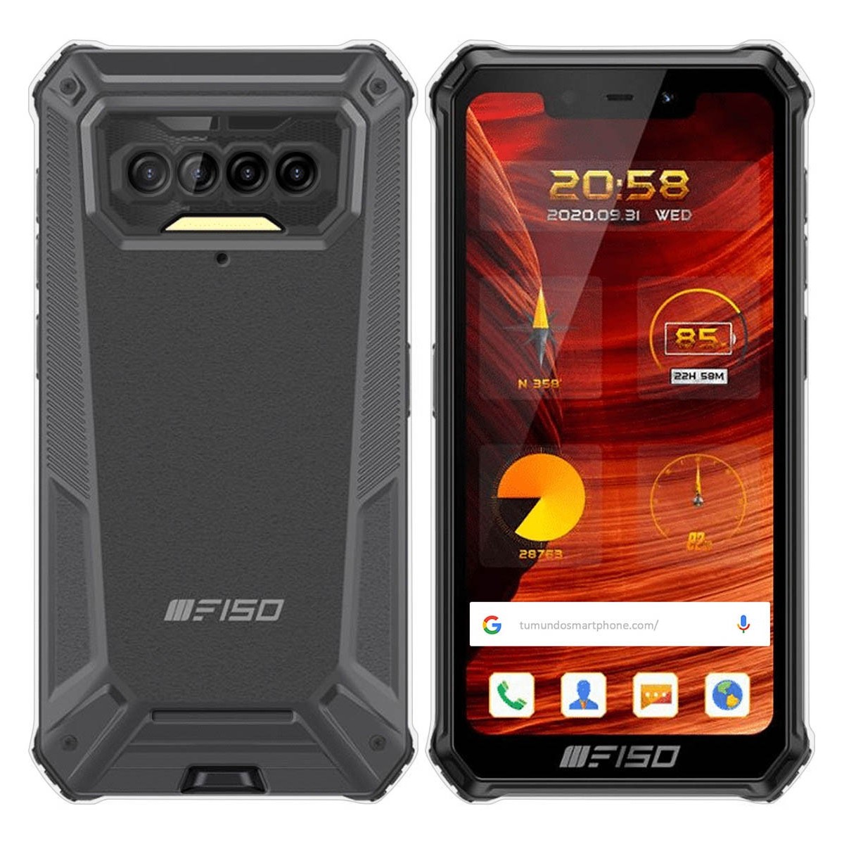 Funda Silicona Gel TPU Transparente para F150 B2021