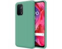 Funda Silicona Líquida Ultra Suave para Oppo A54 5G / A74 5G color Verde