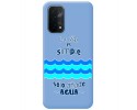Funda Silicona Líquida Azul para Oppo A54 5G / A74 5G diseño Agua Dibujos