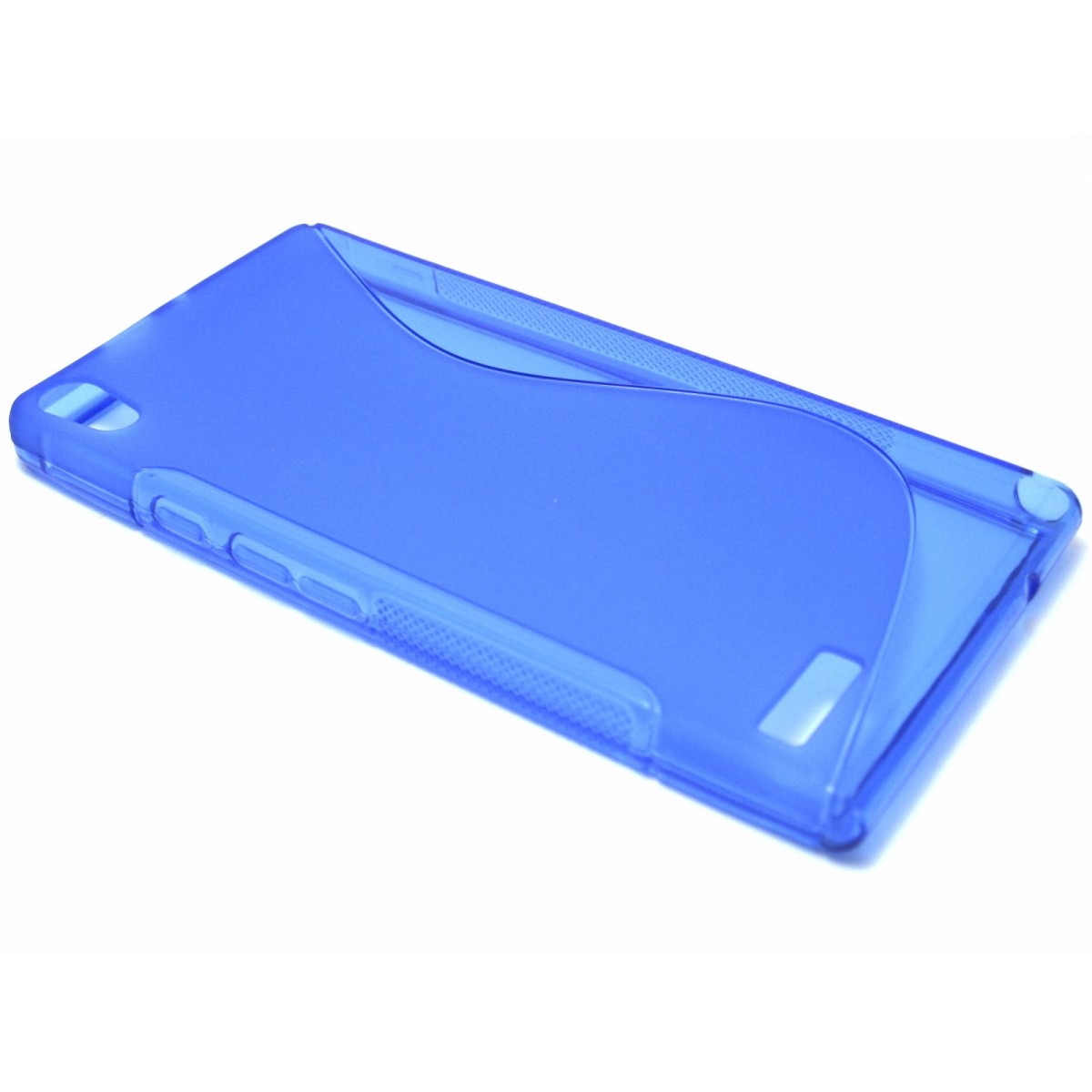 Funda Gel Tpu Huawei Ascend P6 S Line Color Azul