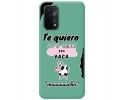 Funda Silicona Líquida Verde para Oppo A54 5G / A74 5G diseño Vaca Dibujos