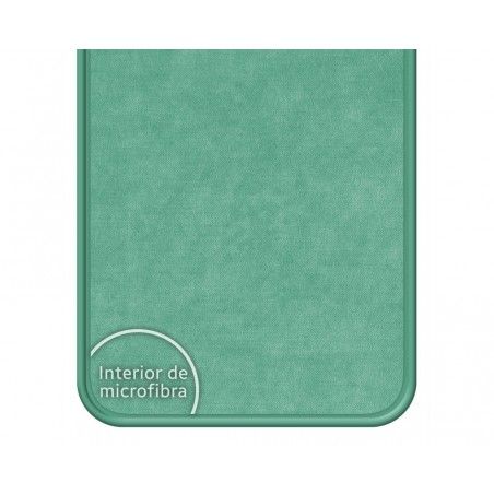 Funda Silicona Líquida Verde para Oppo A54 5G / A74 5G diseño Vegan Life Dibujos