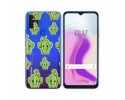 Funda Gel Transparente para Blackview A70 diseño Cactus Dibujos