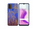 Funda Gel Transparente para Blackview A70 diseño Hojas Dibujos