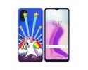 Funda Gel Transparente para Blackview A70 diseño Unicornio Dibujos