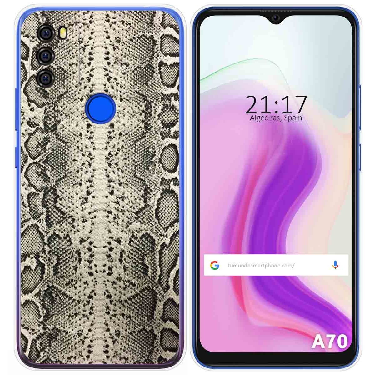 Funda Gel Tpu para Blackview A70 diseño Animal 01 Dibujos