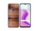 Funda Gel Tpu para Blackview A70 diseño Madera 02 Dibujos
