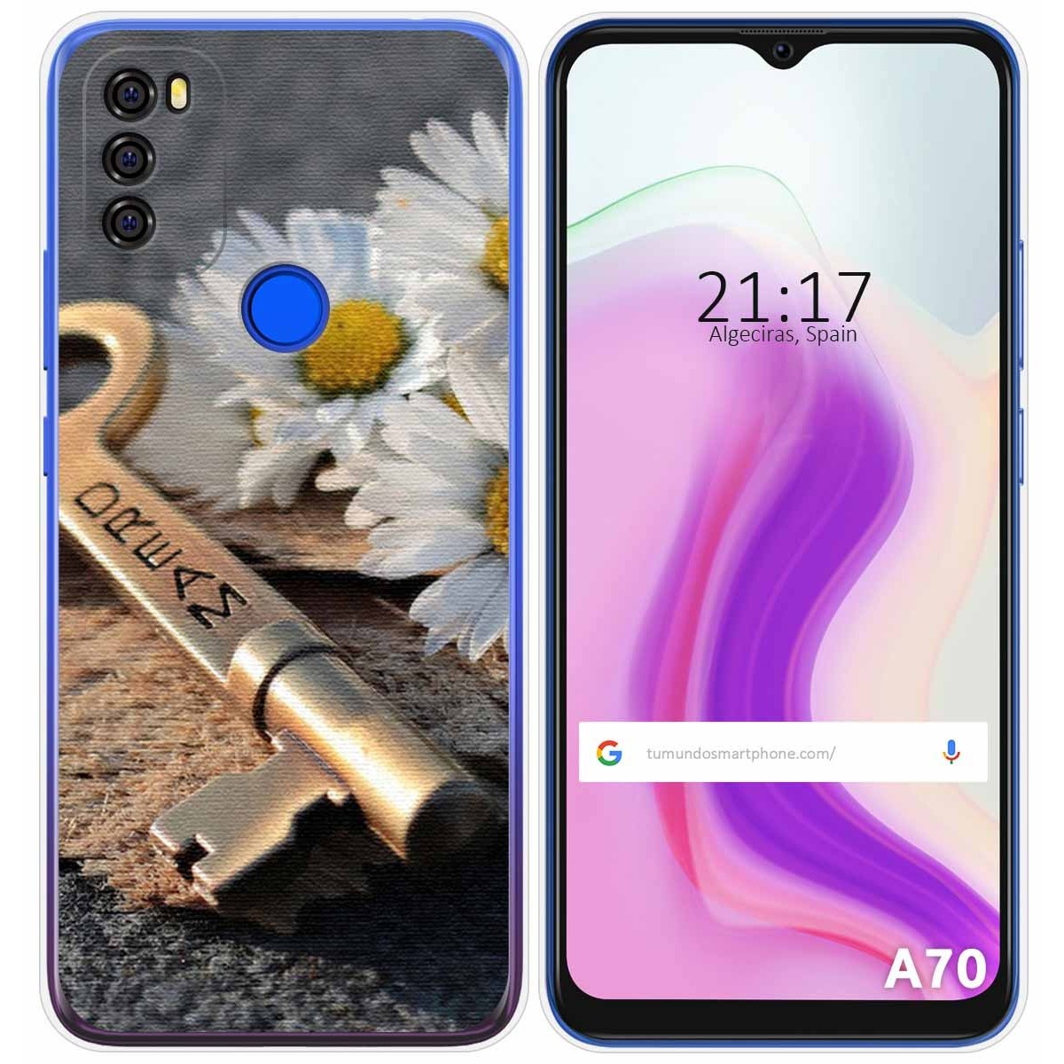 Funda Gel Tpu para Blackview A70 diseño Dream Dibujos