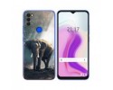 Funda Gel Tpu para Blackview A70 diseño Elefante Dibujos