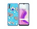 Funda Gel Tpu para Blackview A70 diseño Mariposas Dibujos