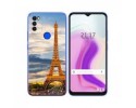 Funda Gel Tpu para Blackview A70 diseño Paris Dibujos