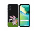 Funda Gel Transparente para Blackview BL6000 Pro diseño Conejo Dibujos