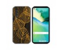 Funda Gel Transparente para Blackview BL6000 Pro diseño Hojas Dibujos