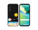 Funda Gel Transparente para Blackview BL6000 Pro diseño Playa Dibujos