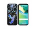 Funda Gel Transparente para Blackview BL6000 Pro diseño Plumas Dibujos